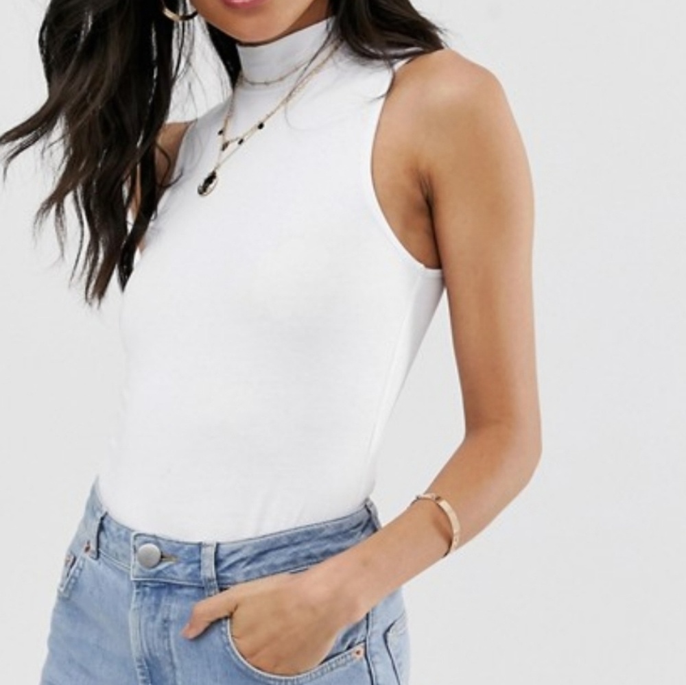 Rachel Zoe sleeveless turtleneck top
